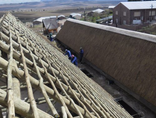 Thatching the Double Roof, Eastern Cape