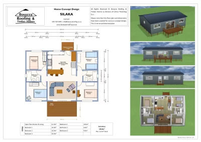 Silaka Timber Home Floor Plans