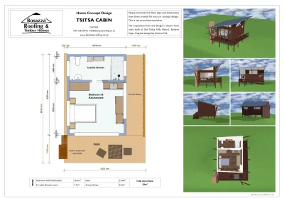 Tsitsa Timber Cabin Floor Plan